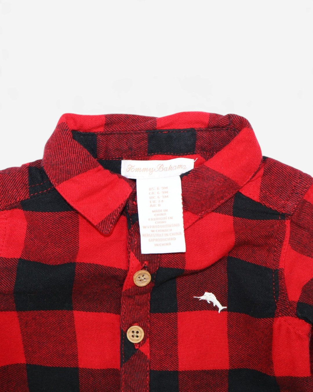 Body de cuadros Tommy Bahama para bebé, talla 6-9 meses, foto 6