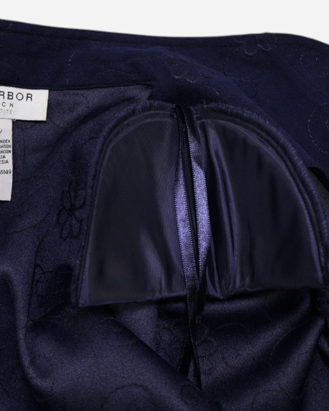 Conjunto de chaqueta y pantalón azul marino con bordado para mujer, marca Sag Harbor, talla 12P, foto 17