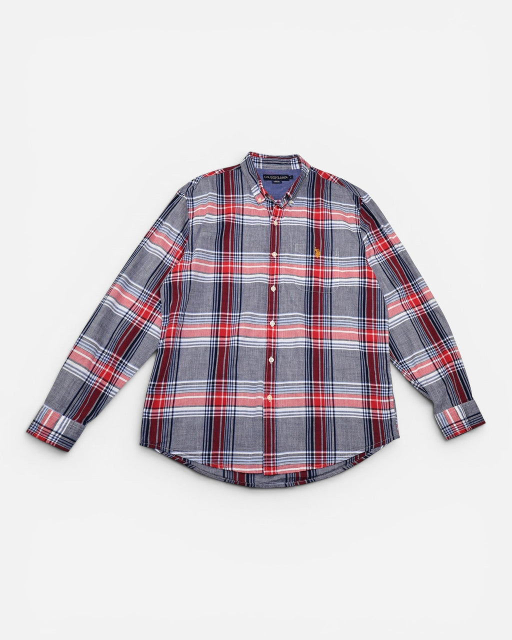 Camisa de cuadros U.S. Polo Assn., talla L, foto 3