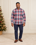 Camisa de cuadros U.S. Polo Assn., talla L, ropa de segunda mano en República Dominicana