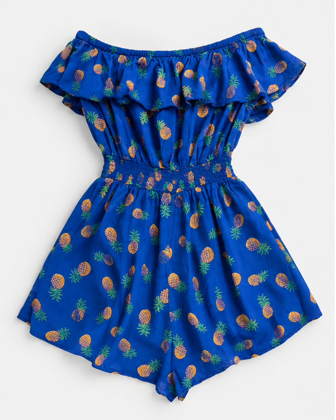 VESTIDO CON PIÑAS Y HOMBROS DESCUBIERTOS PARA NIÑA | MINE | TALLA L