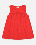 TOP SIN MANGAS ESTILO HENLEY | STYLE & CO | TALLA M