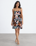 VESTIDO CON ESTAMPADO TROPICAL DE TIRANTES | BILLABONG | TALLA S
