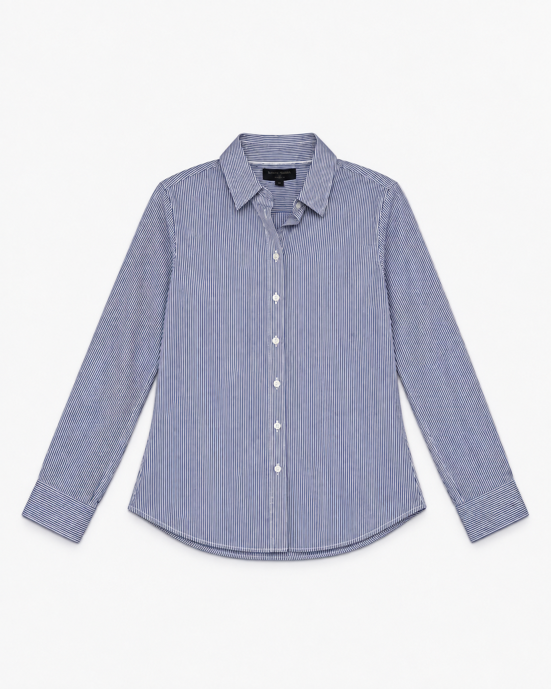 CAMISA DE RAYAS AZUL Y BLANCO PARA MUJER | BANANA REPUBLIC | TALLA 6 (S)