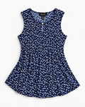 BLUSA SIN MANGAS CON ESTAMPADO DE LUNARES | MELISSA PAIGE | TALLA S PETITE