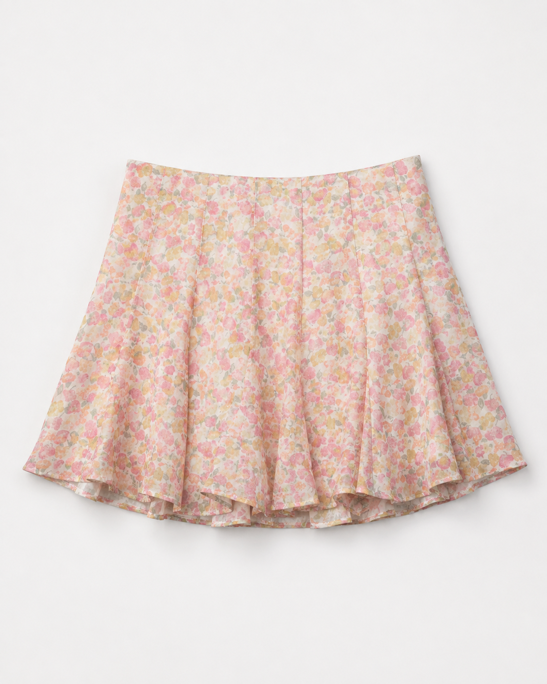 FALDA CORTA CON ESTAMPADO FLORAL | HOLLISTER | TALLA M