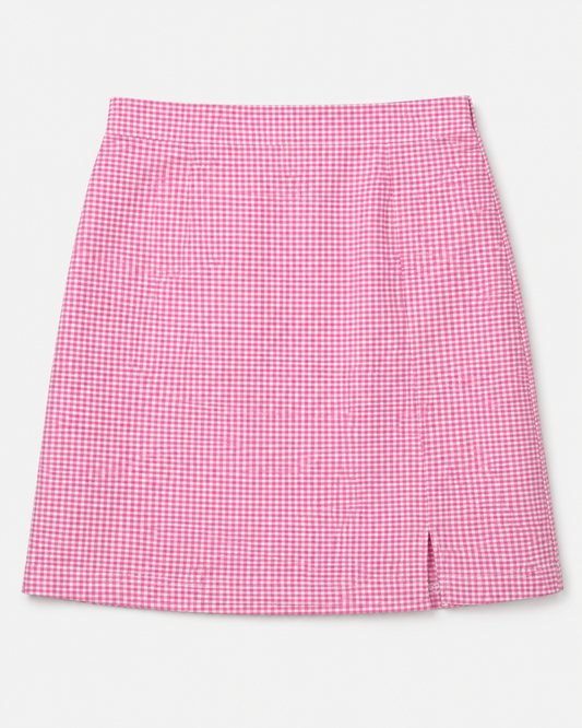 FALDA MINI DE CUADROS VICHY | TOPSHOP | TALLA 6 (S)