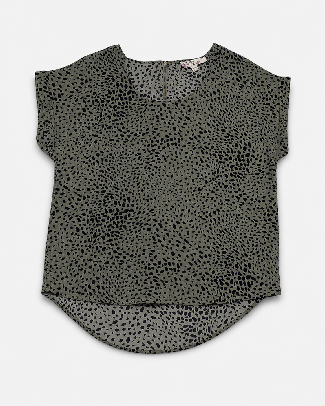 BLUSA CON ESTAMPADO DE ANIMAL PRINT | HIPPIE ROSE | TALLA XL