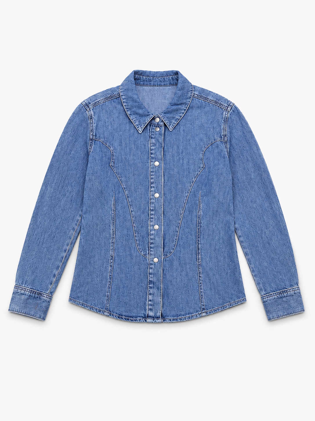 CAMISA DENIM MANGA LARGA | UNIVERSAL THREAD | TALLA 8 (M)