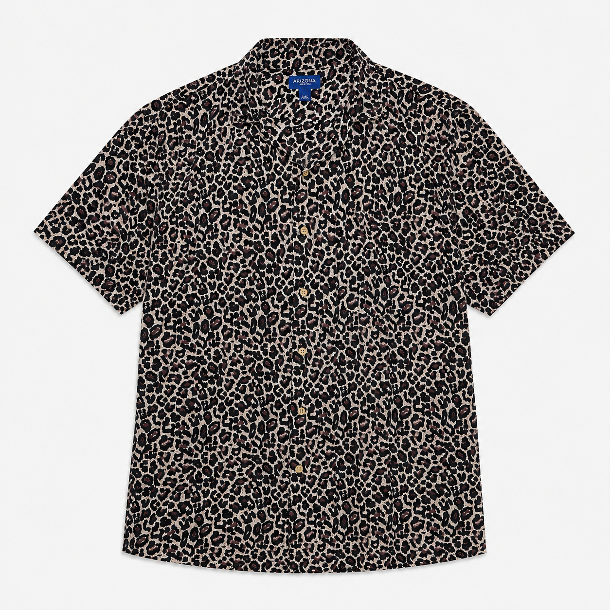 CAMISA CON ESTAMPADO ANIMAL PRINT DE MANGA CORTA | ARIZONA JEAN CO. | TALLA L