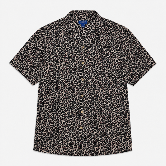 CAMISA CON ESTAMPADO ANIMAL PRINT DE MANGA CORTA | ARIZONA JEAN CO. | TALLA L