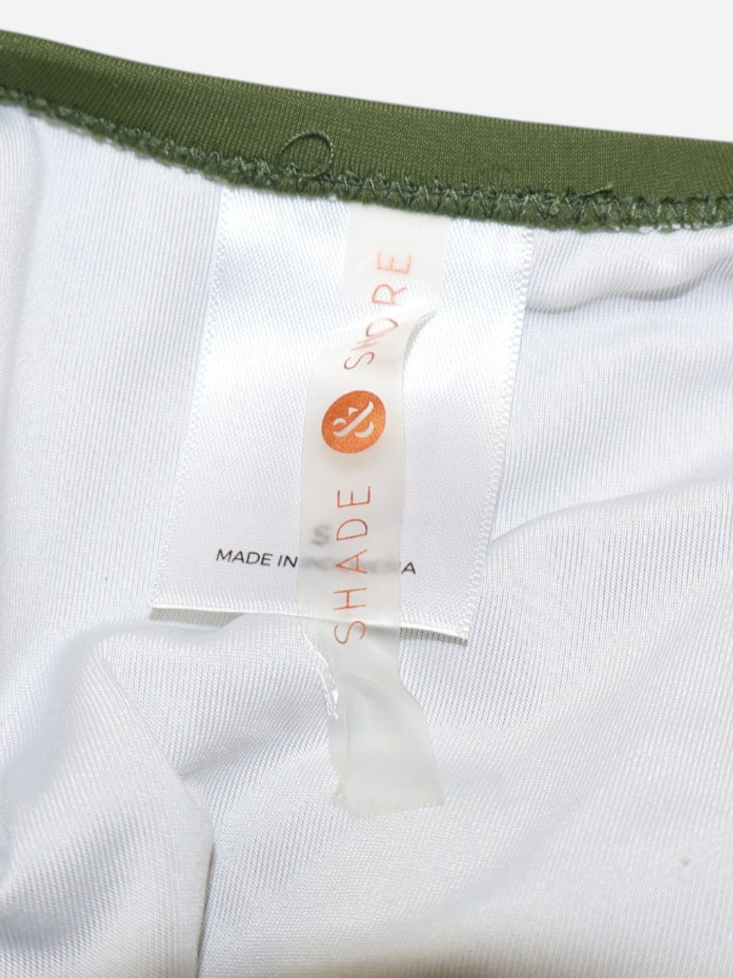 TRAJE DE BAÑO ENTERO VERDE OLIVA PARA MUJER | SHADE & SHORE | TALLA S