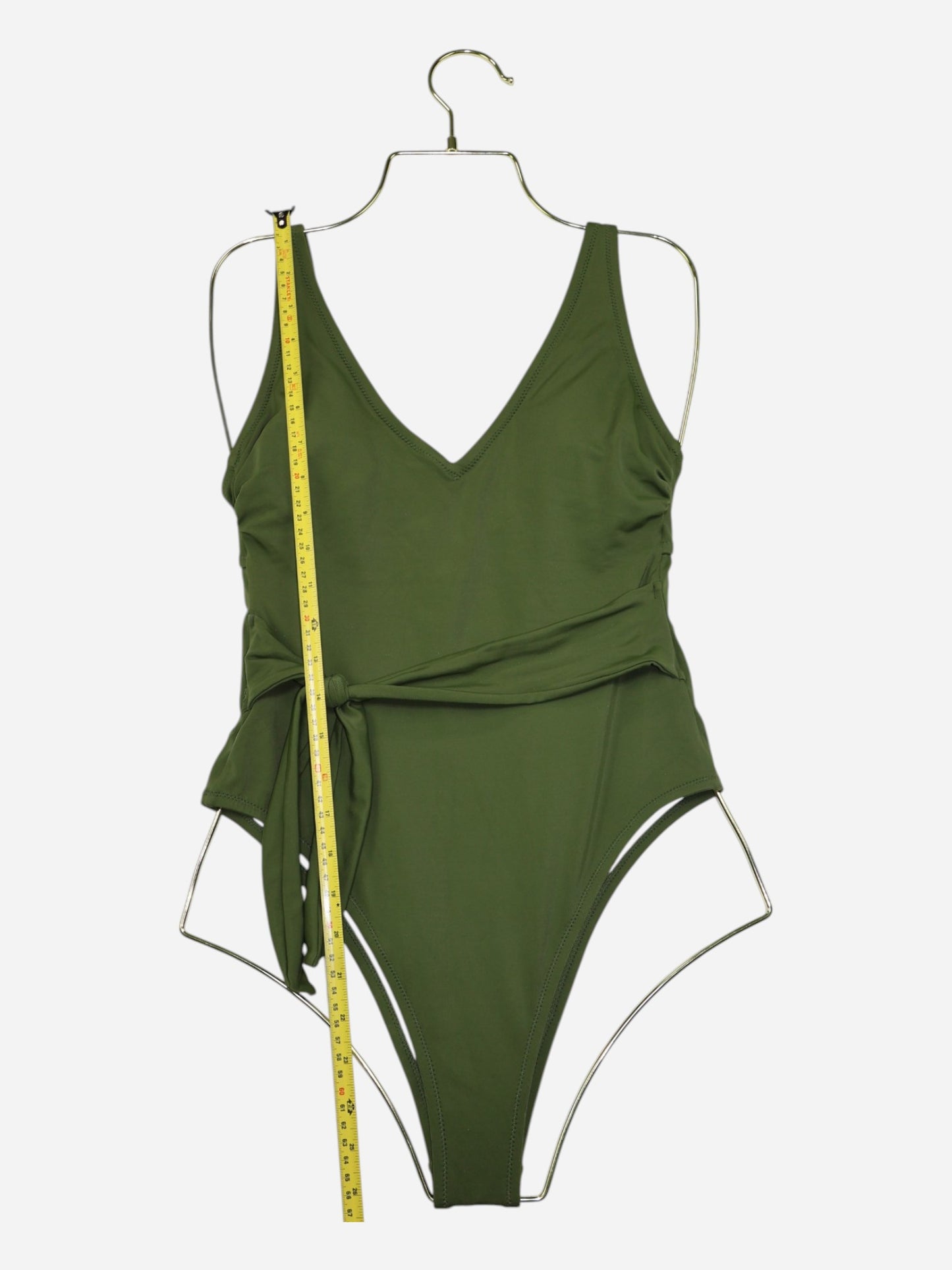 TRAJE DE BAÑO ENTERO VERDE OLIVA PARA MUJER | SHADE & SHORE | TALLA S