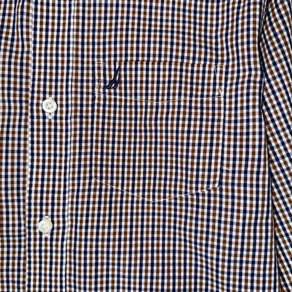 Camisa de cuadros de mangas largas para niño, marca Nautica, talla 10, foto 4