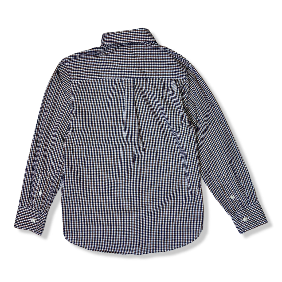 Camisa de cuadros de mangas largas para niño, marca Nautica, talla 10, foto 5