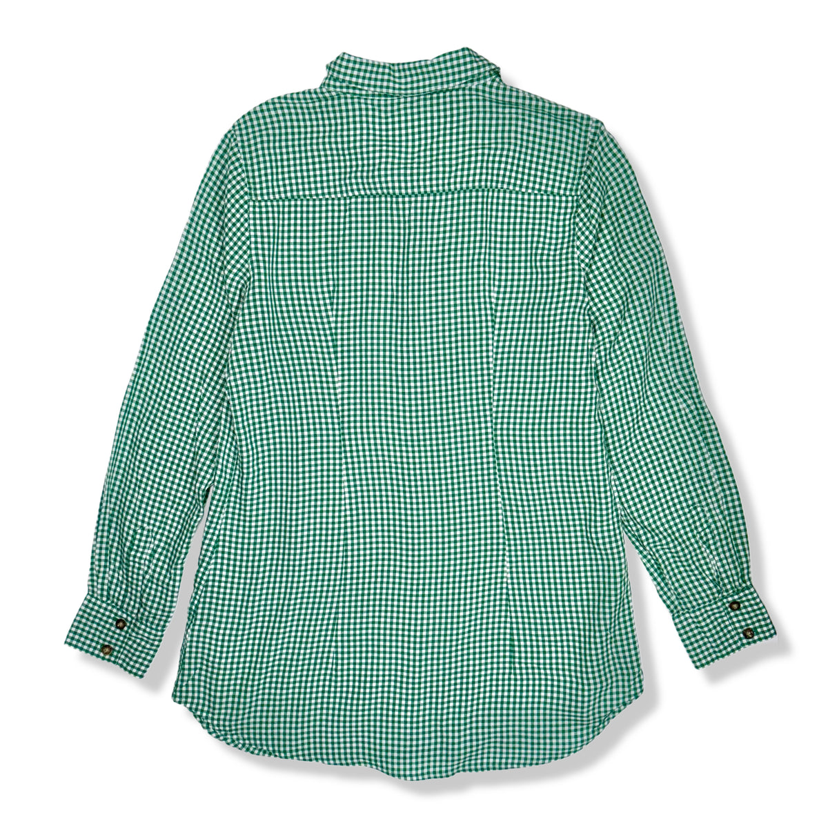 Camisa verde gingham The Limited, talla S, foto 2