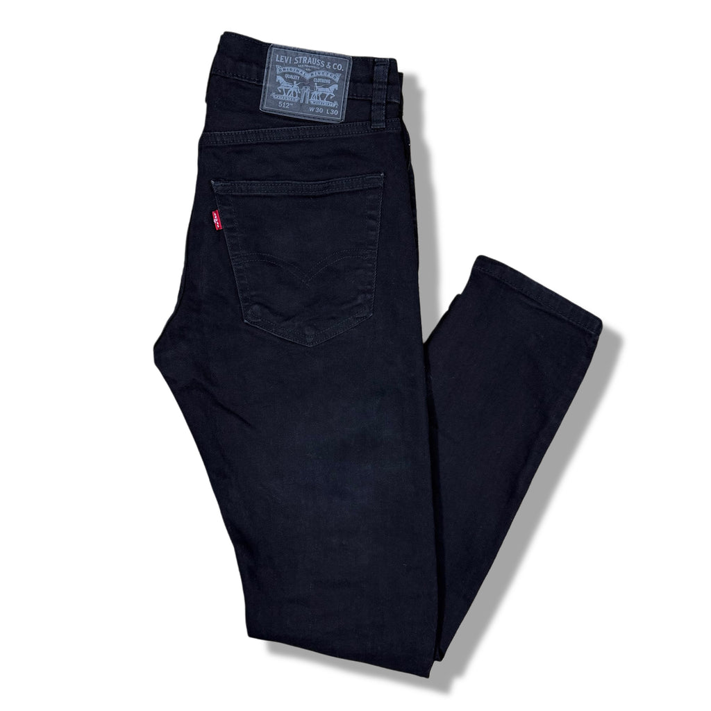 Jeans negros Levi's 512, talla 30X30, foto 2