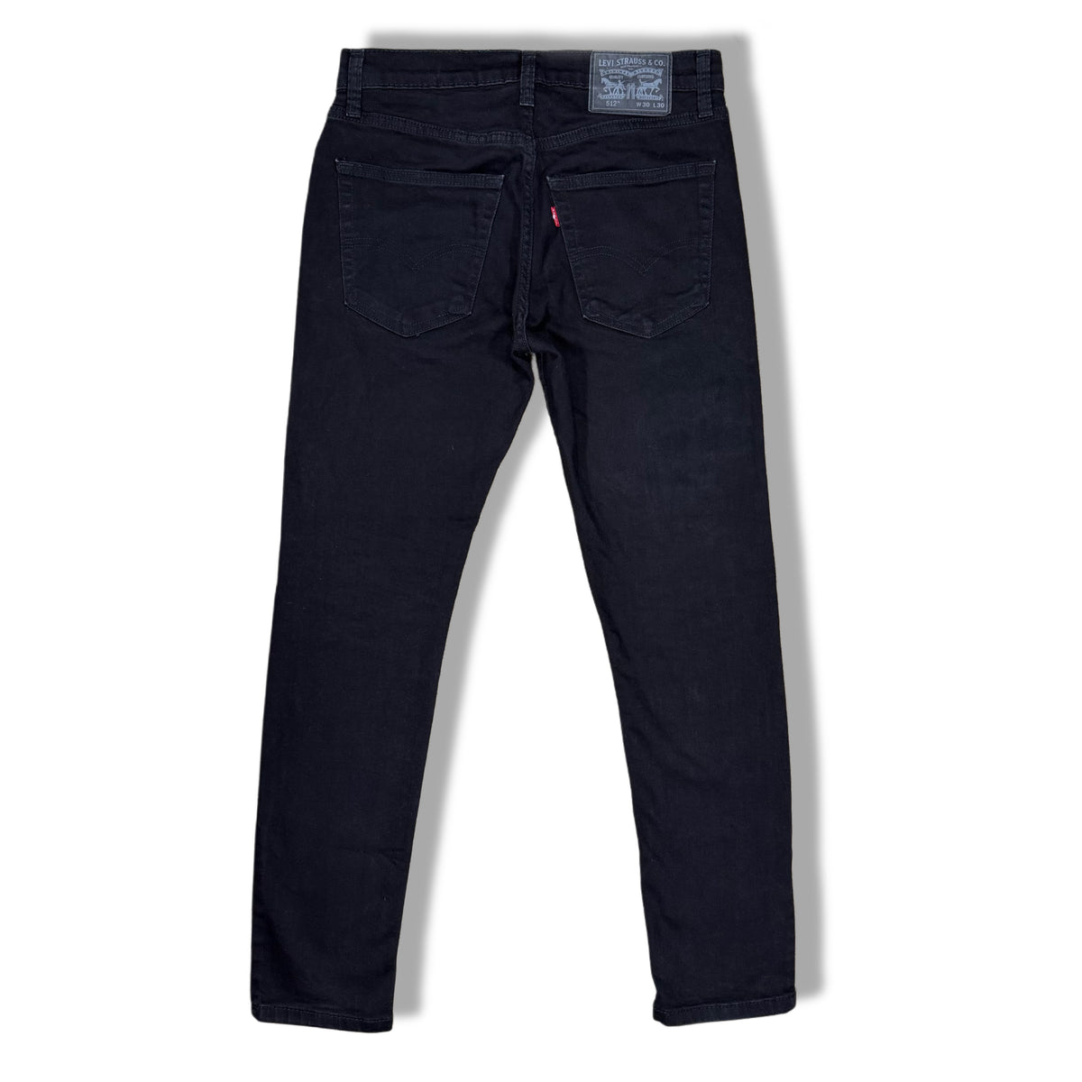 Jeans negros Levi's 512, talla 30X30, foto 4
