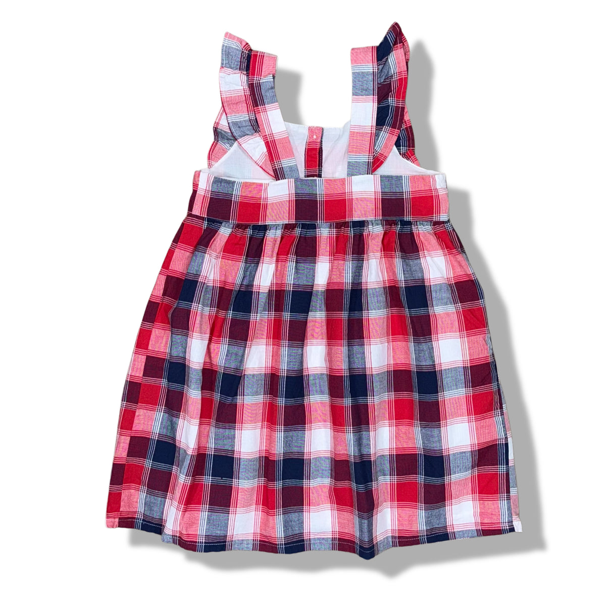 Vestido de cuadros OshKosh para niña, talla 4T, foto 3