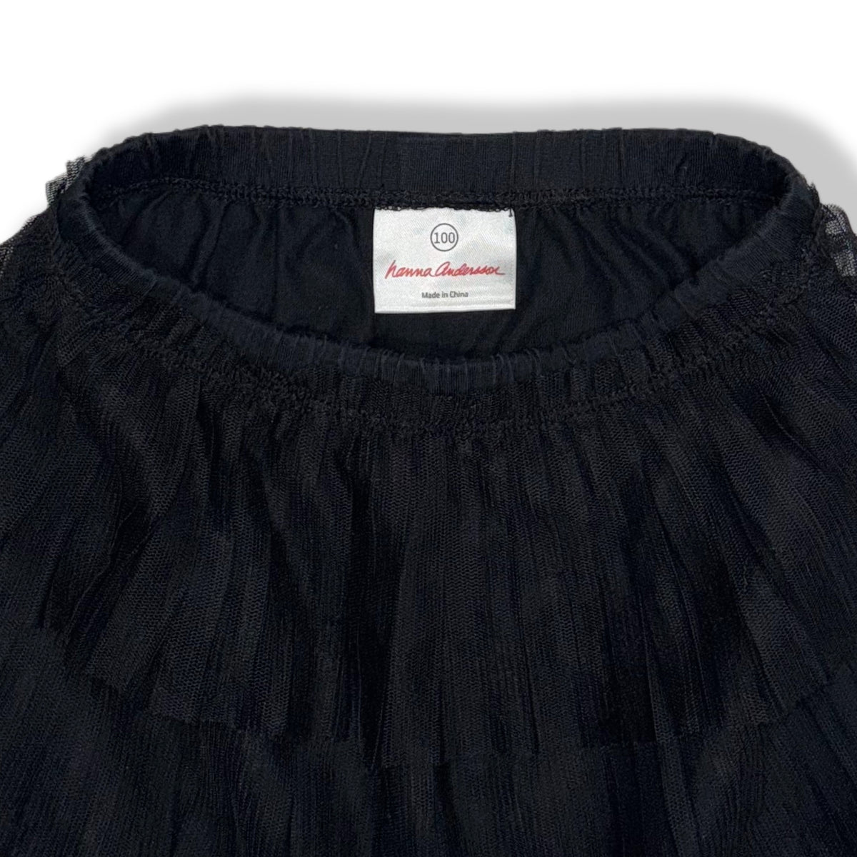 Falda de tul negra para niña Hanna Andersson talla 3T, foto 2
