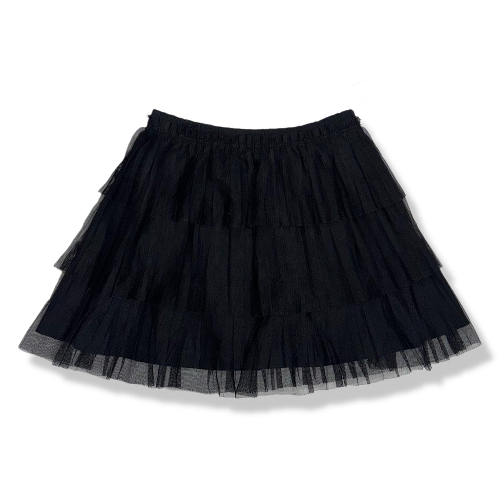 Falda de tul negra para niña Hanna Andersson talla 3T, ropa de segunda mano en República Dominicana