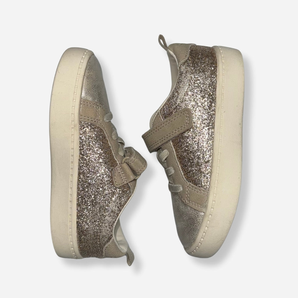 Tenis dorados para niña Carter's talla 8, foto 3