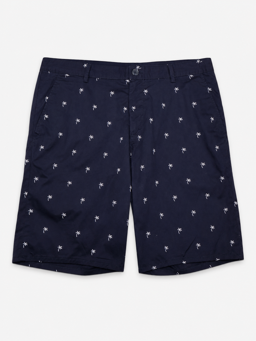 NEW | BERMUDA SLIM FIT CON ESTAMPADO DE PALMERAS | H&M | TALLA 31