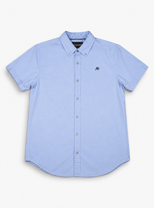 CAMISA MANGA CORTA AZUL CLARO | AÉROPOSTALE | TALLA L