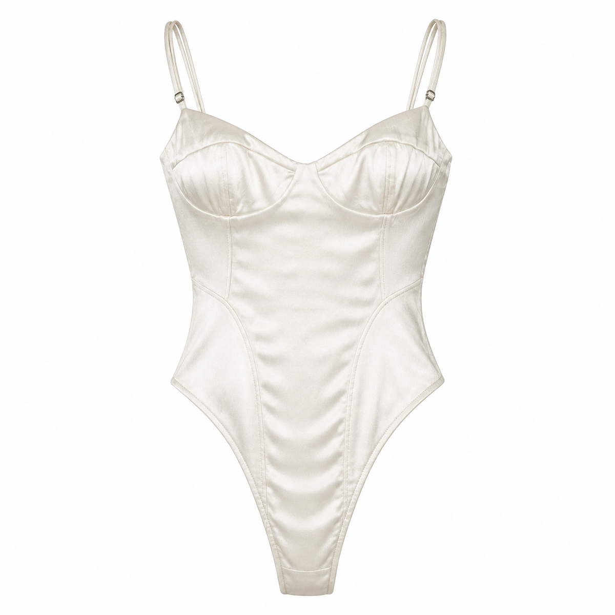 BODY TIPO CORSET SATINADO | ZARA | TALLA M