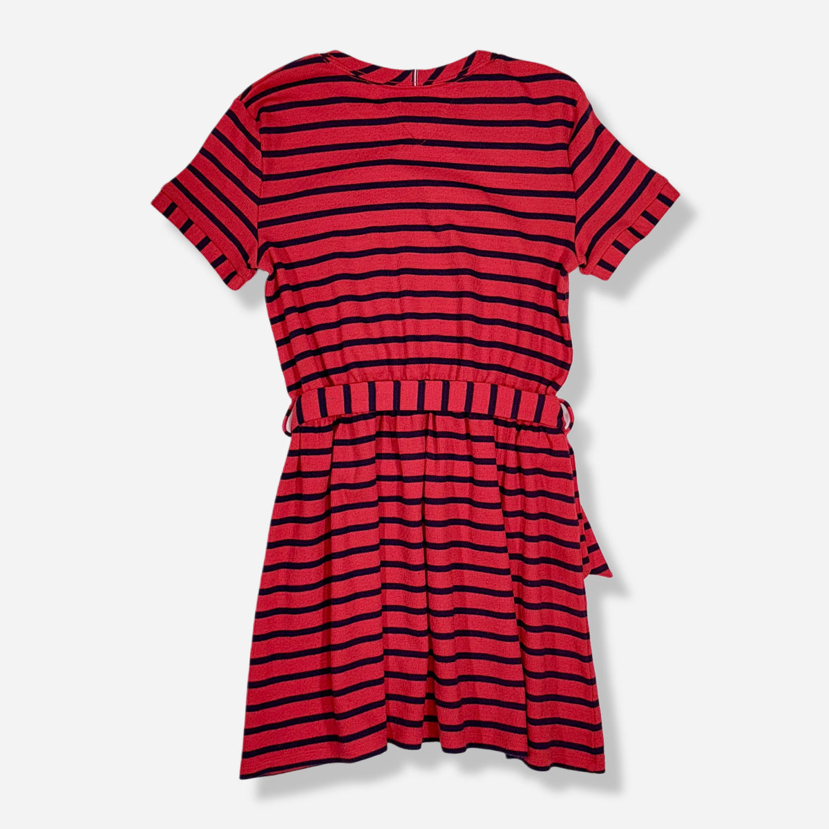 Vestido de rayas rojas Tommy Hilfiger, talla L, foto 6