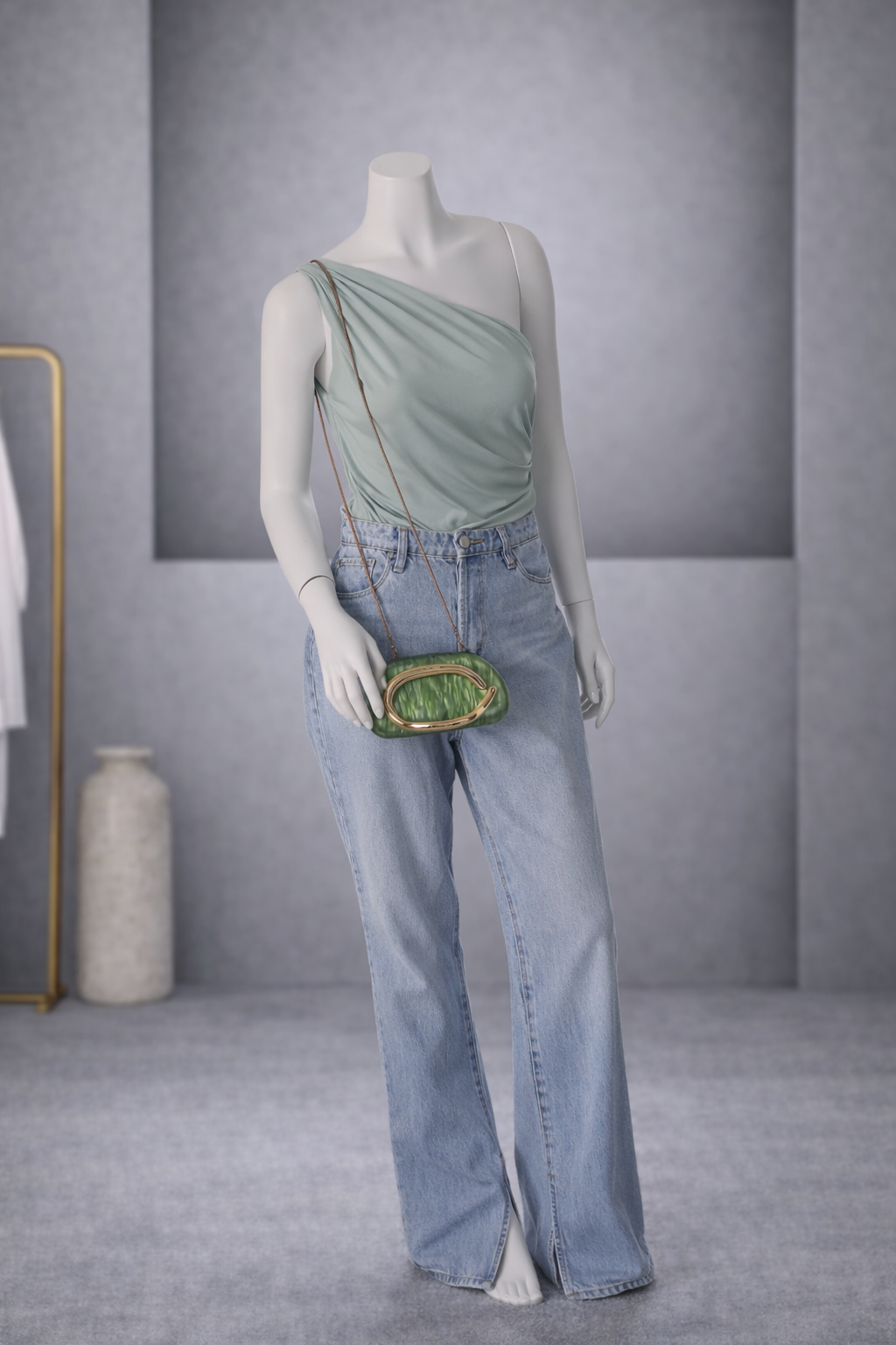 BODY ASIMÉTRICO DE UN HOMBRO | ZARA | TALLA S